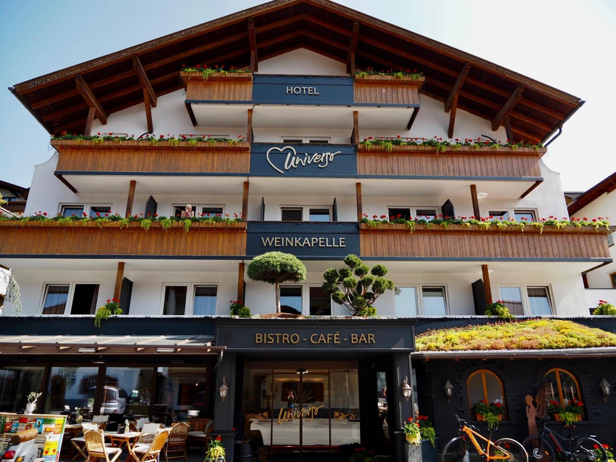 Hotel Universo Серфаус Экстерьер фото